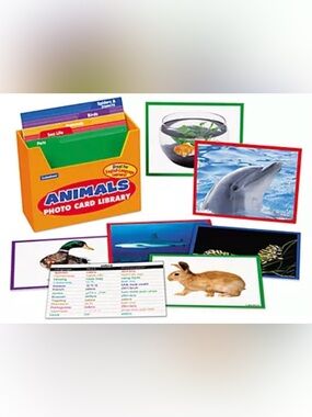 Lakeshore Animals Photo Card Library